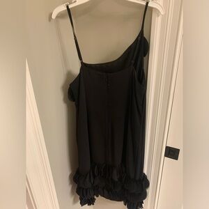 Banana Republic black, silk cocktail dress size 6